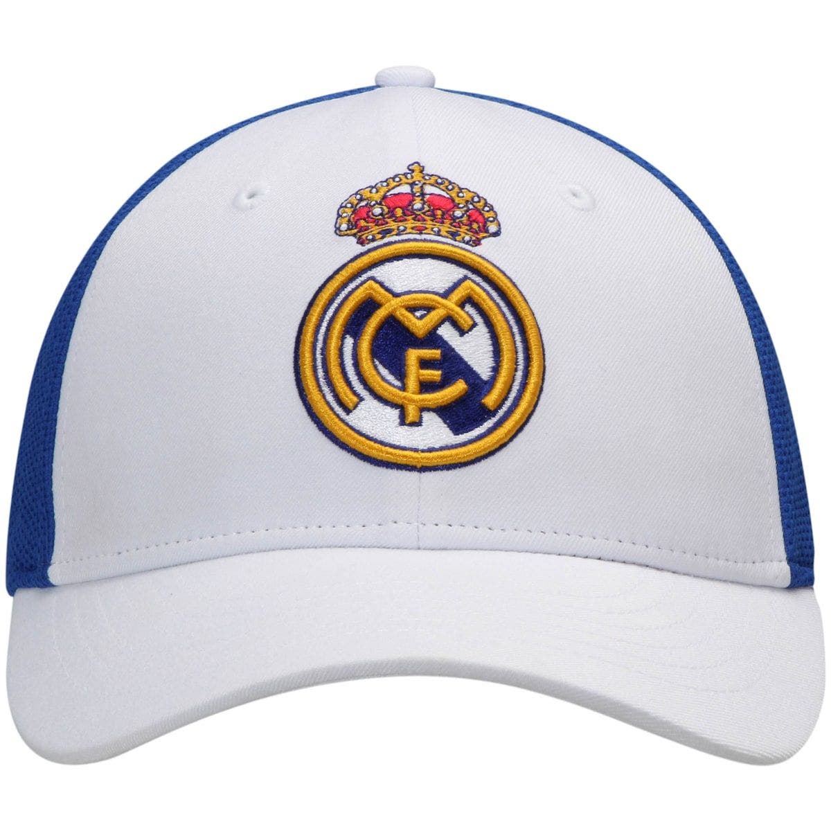 Real Madrid New Embroidered Authentic Adjustable Baseball Cap Color White 